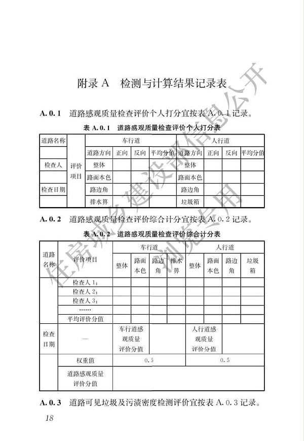 新版《城市道路清扫保洁与质量评价标准》22