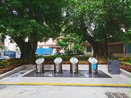 除臭、消毒，深圳首个地埋式垃圾桶在罗湖启用