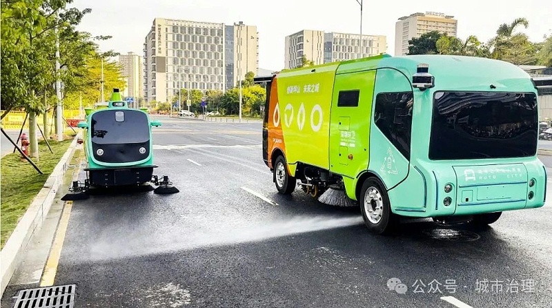 玉龙环保：无人环卫系列化