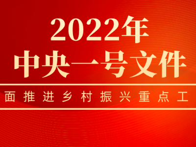 2022年中央一号文件发布！接续实施农村人居环境整治提升五年行动